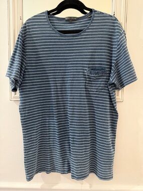 Slate & Stone Striped Pocket Tee